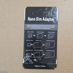 4-in-1 SIM Card Adapter Kit with Eject Pin (Nano to Micro/Standard) – 10 pack