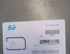 AT&T 5G SIM Card, TRIPLE CUT (Mini, Micro, Nano) for Use On Any AT&T Device