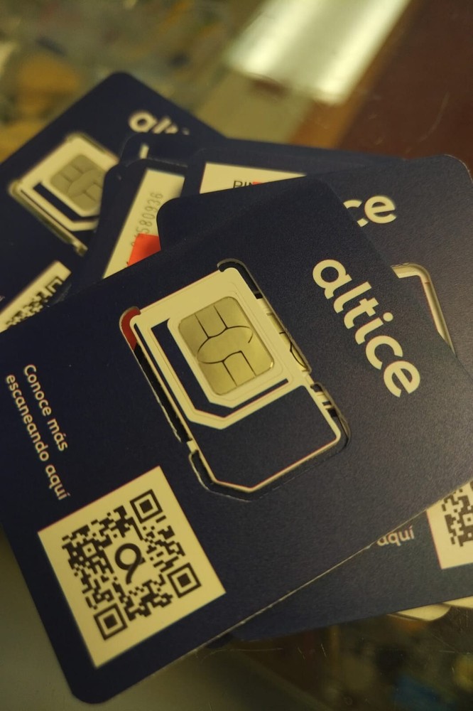 Altice Prepaid Sim Card (Orange) Dominican Republic with or without Data