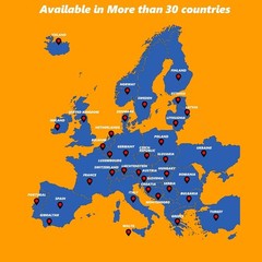 SIM kit] SIM Card | 10DAYS 10GB | UK, France, Italy, Spain, | Prepaid SIM C…