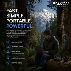 Verizon UNLIMITED Data 4G LTE & 5G SIM Plan 4 RV & Home Internet $150/month