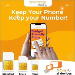$15 Monthly Plan – Prepaid Unlimited Talk & Text + 6GB Data//
