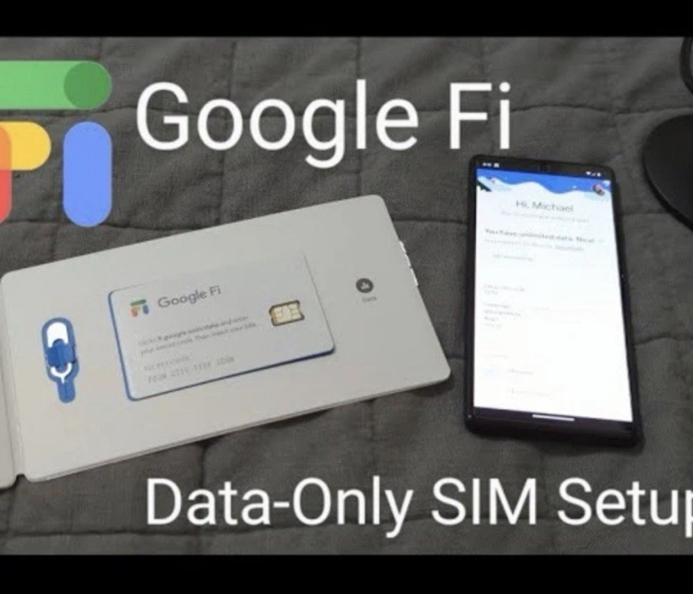 Google Fi Wireless Data-Only Sim Card – Same Day Processing