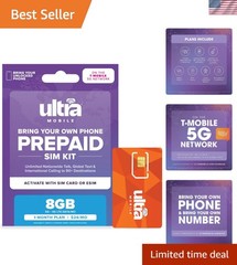 24/mo. Prepaid Phone Plan with Unlimited Talk, Text, & 8GB of 5G • 4G LTE Dat…