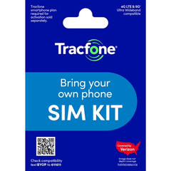 TracFone Bring Your Own Phone SIM Activation Kit – Retail Packaging