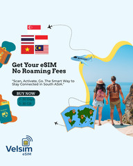 eSIM ASIA Thailand Singapore Malaysia Indonesia SIM Card, QR CODE, FAST DELIVERY