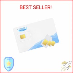 EIOTCLUB Prepaid 4G LTE SIM Card, No Contract Wireless, USA Compatible with Nati