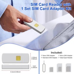 All-in-One SIM Card Reader Kit – Manage, Edit & Backup Your Contacts Efficiently