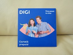 Digi Romania Prepaid SIM Card – 4 Euro Credit Included – Worldwide Roaming !!!