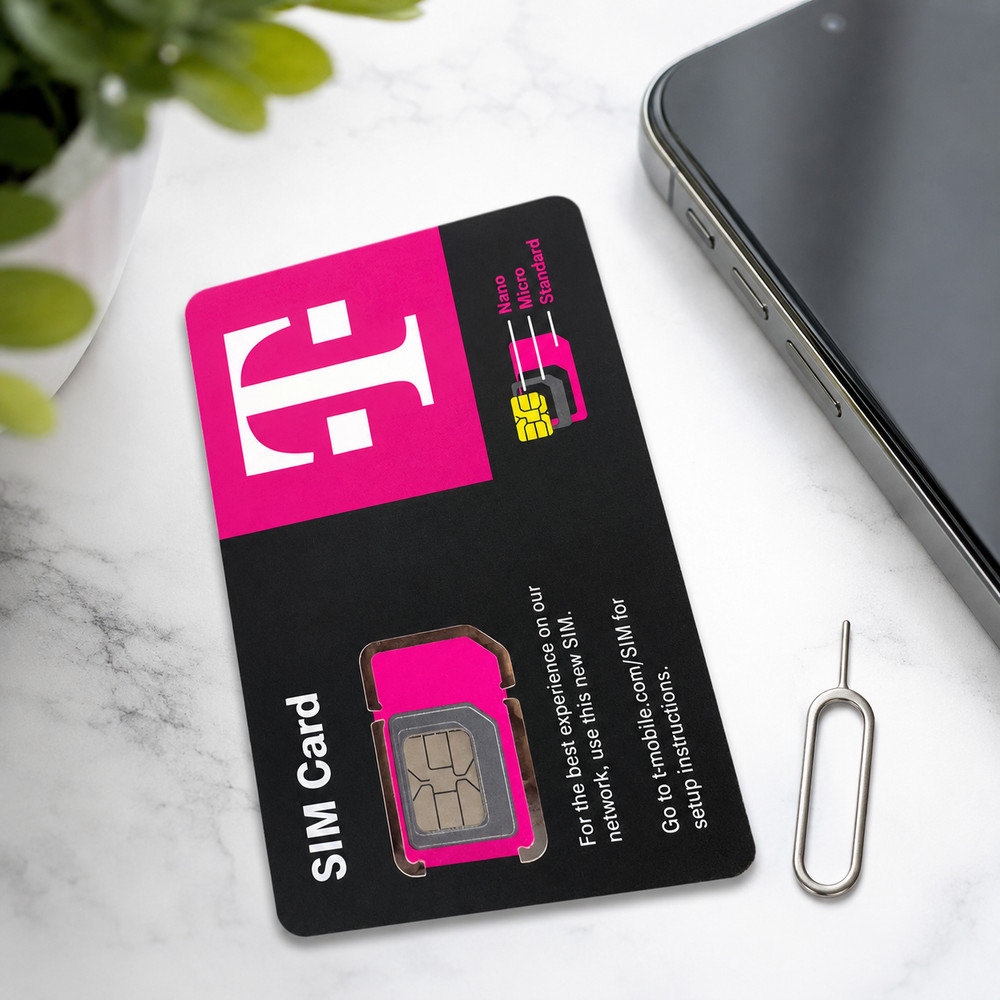 T-Mobile Network SIM Card 4G/5G Unlimited Data Service $24.99/Mo Fast Shipping