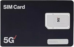 SIM Verizon 5G Card 3 in 1 Standard Micro Nano Sizes Select Your Plan