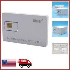 Programmable SIM Card 10pcs for 4G LTE WCDMA GSM Testing and Programming