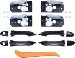 Interior & Exterior Door Handles Set for Kia Spectra Spectra5 2004-2009 Front Re