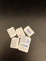 *USDED*One Nano Sim Card-Byspass Activation screen TEST and BYPASS