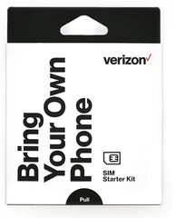Verizon Bring Your Own Phone Sim Starter Kit