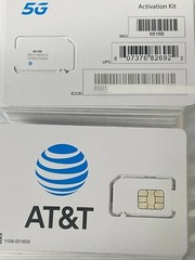AT&T 5G & 4G TRIPLE SIM CARD «3 IN 1» NANO 4FF 4G 5G LTE GSM • ATT NEW