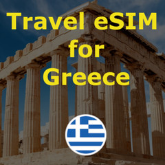 Greece On-The-Go Travel Data SIM eSIM | 7-30 Days | 1-5GB (S) | QR Code