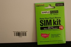 Simple Mobile Bring Your Own Phone Prepaid SIM Kit | 3-in-1 CDMA Sim Card