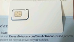 Excess Telecom SIM CARD Expires 1/1/27 Brand New