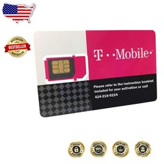 T-Mobile Prepaid SIM 30 Days Unlimited USA Talk Text Data Hotspot