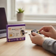 Ultimate Smartwatch SIM Card – 3-in-1 Functionality with 2GB Data & Connectivity