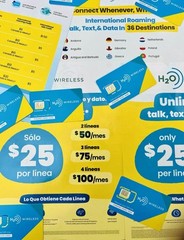 H2O Wireless SIM card with 90 days (3 months) of 10GB data ($30 plan)