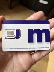 New! MetroPCS Sim Card
