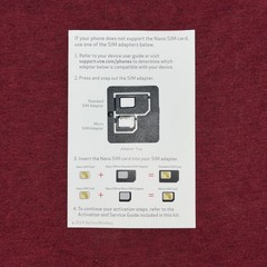 NEW Verizon Wireless Keep Your Own Phone Prepaid 3-in-1 SIM Card Kit