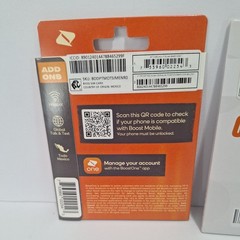 X3 Boost Mobile SIM Card Activation Kit – Brand New (Factory Sealed)