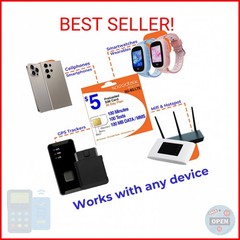 SpeedTalk Mobile $5 Prepaid SIM Card – Top Value Plan for Smartphones & Cellphon