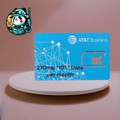 AT&T Business USA/CANADA/MEXICO “IOT” Data ~ 270mb P/M 360 Days CYBER MONDAY