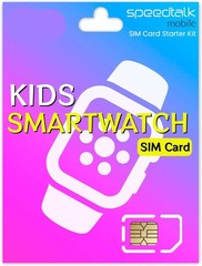 Smartwatch SIM Card Starter Kit – Triple Cut for 4G Devices, No Contract