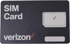 Verizon Wireless 4G LTE SIM Card – All 3 Sizes (3-In-1), Nano/Micro/Standard Siz