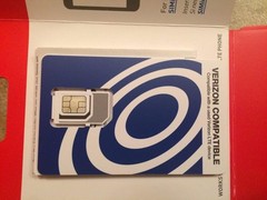 4G LTE SIM Card Kit for CDMA Phones Nano Micro Standard Activation