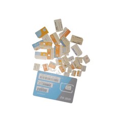 Vintage SIM Card Lot (33 Pieces) – Rare Legacy Cingular, AT&T GoPhone & More