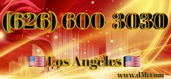 626 Los Angeles Ca Vanity Easy Phone Number (626) 600-3030 OUTSTANDING