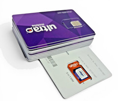 Ultra Mobile SIM Starter Kit Triple Cut SIM Card Brand New Unactivated