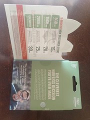 3-Months Mint Mobile Prepaid SIM Card With 6GB DATA, Talk, Text Phone Service