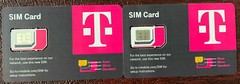 2X Genuine T-Mobile SIM CARD R15 5G 4G LTE TMobile Triple Cut Nano Micro 3 In 1
