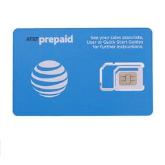 AT&T Prepaid $45, $60 Plan Unlimited Talk,Text,Data Mexico&Canada Call/Roam