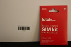 Total Wireless Keep Your Own Phone Prepaid 3-in-1 Sim Card