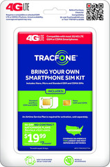 Bring Your Own Phone SIM Activation Kit – Retail Packaging