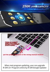 Upgrade RSIM-15+ Nano Unlock Card for iPhone 13Pro 12 Pro Max X XS Max8 iOS15 UE