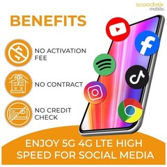 Speedtalk Mobile 15- Plan: Unlimited Talk & Text