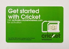 New Cricket Wireless Universal SIM Card – Fits All Phones!