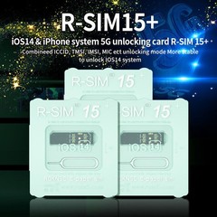 Upgrade RSIM-15+ Nano Unlock Card for iPhone 13Pro 12 Pro Max X XS Max8 iOS15 UE
