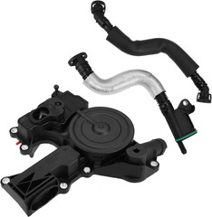 PCV Valve Engine Crankcase Vent Oil Separator Breather Hose Exhaust Pipe Kit 06H