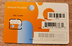 BRAND NEW AT&T Micro SIM Card 4G SKU 40954 Unactivated big savings on multiples