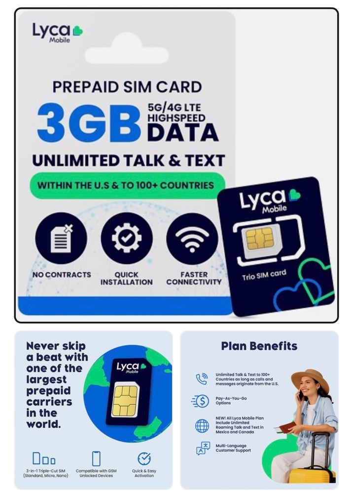 sim card with plan lyca