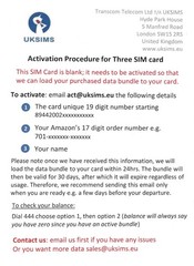 Prepaid Mobile PAYG SIM Card with UK number | 40GB DATA – 6GB EU